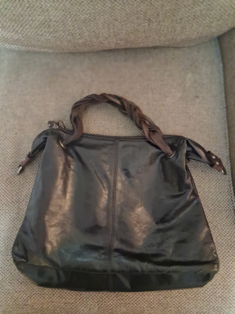 Vintage Tano Slouchy Leather Shoulder Bag
